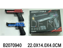 ELECTRIC GUN W/LIGHT&SOUND（RED&BLUE)(NOT INCLUDE BATTERY)