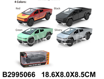 1:32 PULL BACK METAL CAR W/LIGHT&SOUND&BATTERY